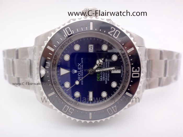 Top Copy Rolex Deepsea SS D-Blue Dial Watch - NEW UPGRADED Top Copy Rolex Deepsea SS D-Blue Dial Watch - NEW UPGRADED